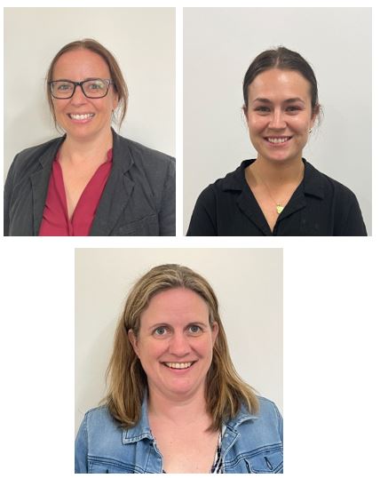 Allied Services - Rachel Vince - Speech Pathologist, Nikki Snell - Occupational Therapist, Fiona Graf - School Counsellor