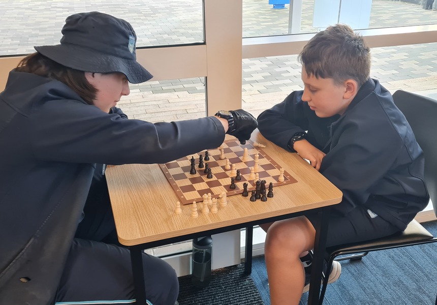 Ayden and Chase Chess