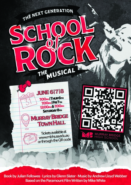 MBHS School of Rock Flyer